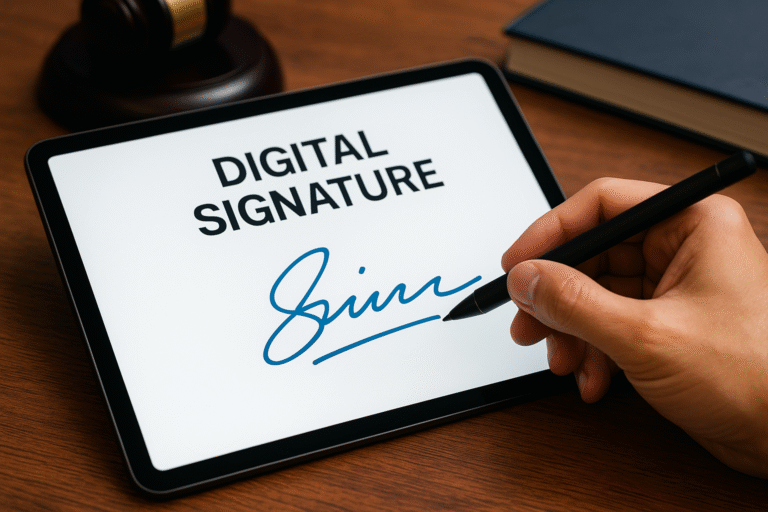 Digitale signatur