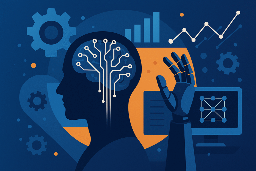 KI Manager Ausbildung: Fiktives Bild zu KI-Tools