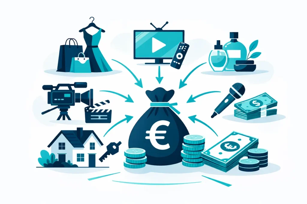 Vermögen Heidi Klum Einnahmequellen, TV, Mode, Immobilien und Deals.