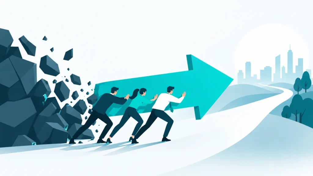 Change Management durch gemeinsames Überwinden von Widerständen im Team